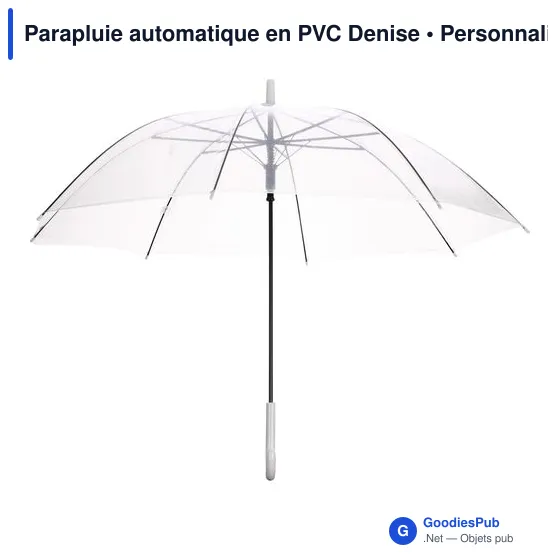 Parapluie automatique en PVC  Denise - Image 3