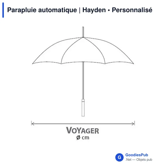 Parapluie automatique | Hayden - Image 5
