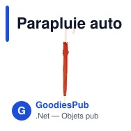 Parapluie automatique | Hayden - Miniature 6