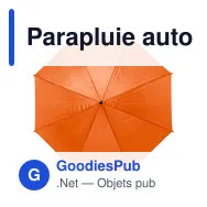 Parapluie automatique personnalisable avec logo - modèle KK8COJ - Miniature 1