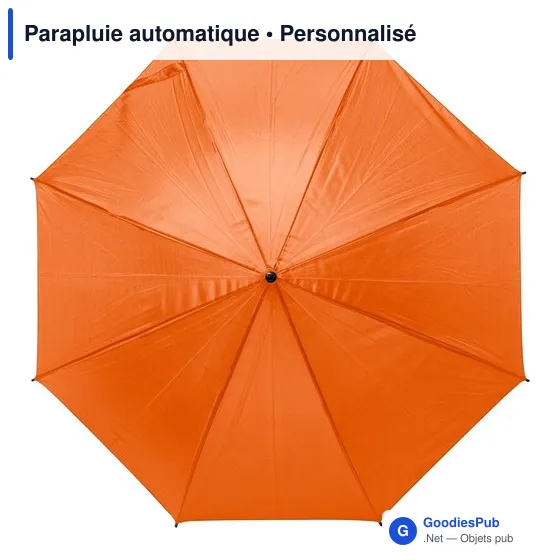 Parapluie automatique personnalisable avec logo - modèle KK8COJ - Image 1