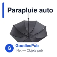 Parapluie automatique personnalisable avec logo - modèle KK8COJ - Miniature 12