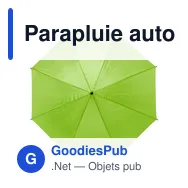 Parapluie automatique personnalisable avec logo - modèle KK8COJ - Miniature 3