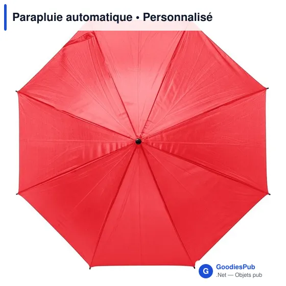 Parapluie automatique personnalisable avec logo - modèle KK8COJ - Image 6