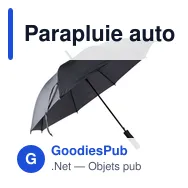 Parapluie automatique personnalisable avec logo - modèle KK8COJ - Miniature 8
