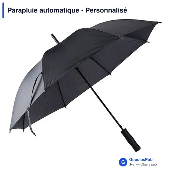 Parapluie automatique personnalisable avec logo - modèle KK8COJ - Image 8