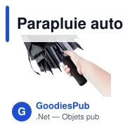 Parapluie automatique personnalisable avec logo - modèle KK8COJ - Miniature 9