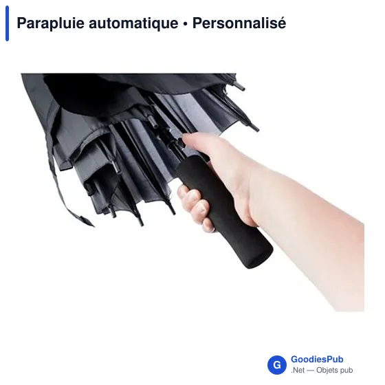 Parapluie automatique personnalisable avec logo - modèle KK8COJ - Image 9