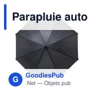 Parapluie automatique personnalisable avec logo - modèle KK8COJ - Miniature 10