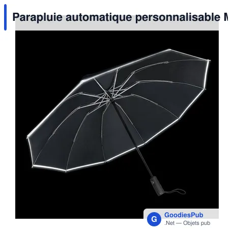 Parapluie automatique personnalisable Mauro Conti avec logo