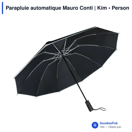 Parapluie automatique personnalisable Mauro Conti avec logo - Image 5
