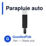 Parapluie automatique personnalisable Mauro Conti avec logo - Miniature 9