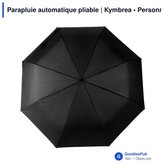 Parapluie automatique pliable personnalisable avec logo - Kymbrea - Image 11