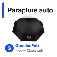 Parapluie automatique pliable personnalisable avec logo - Kymbrea - Miniature 3