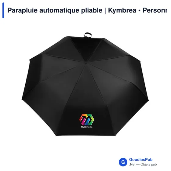 Parapluie automatique pliable personnalisable avec logo - Kymbrea - Image 3