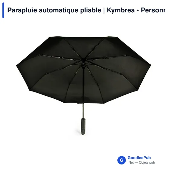 Parapluie automatique pliable personnalisable avec logo - Kymbrea - Image 4