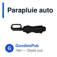Parapluie automatique pliable personnalisable avec logo - Kymbrea - Miniature 6