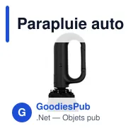 Parapluie automatique pliable personnalisable avec logo - Kymbrea - Miniature 8