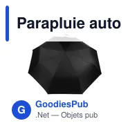 Parapluie automatique pliable personnalisable avec logo - Kymbrea - Miniature 9