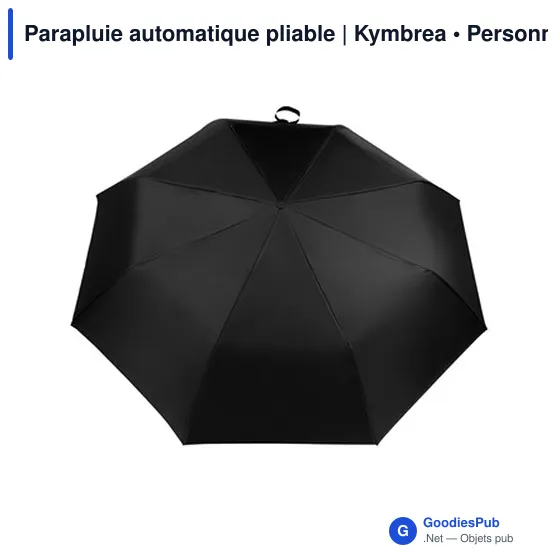 Parapluie automatique pliable personnalisable avec logo - Kymbrea - Image 9