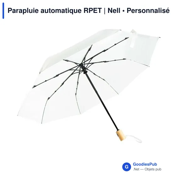 Parapluie automatique RPET | Nell - Image 1