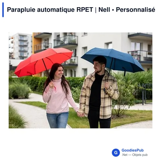 Parapluie automatique RPET | Nell - Image 11