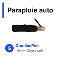 Parapluie automatique RPET | Nell - Miniature 12