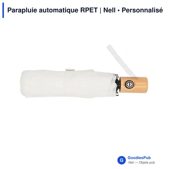 Parapluie automatique RPET | Nell - Image 3