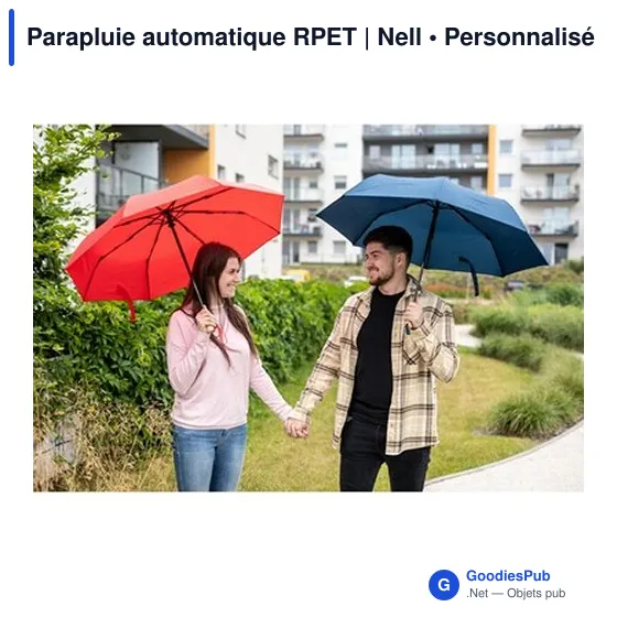 Parapluie automatique RPET | Nell - Image 6