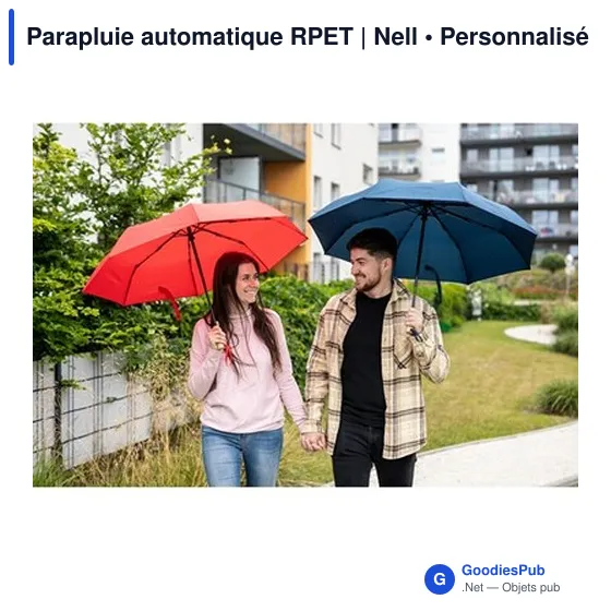 Parapluie automatique RPET | Nell - Image 7