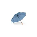 Variante Bleu foncé - Parapluie canne personnalisable 25 pouces R-PET poignée droite avec logo - Bâton
