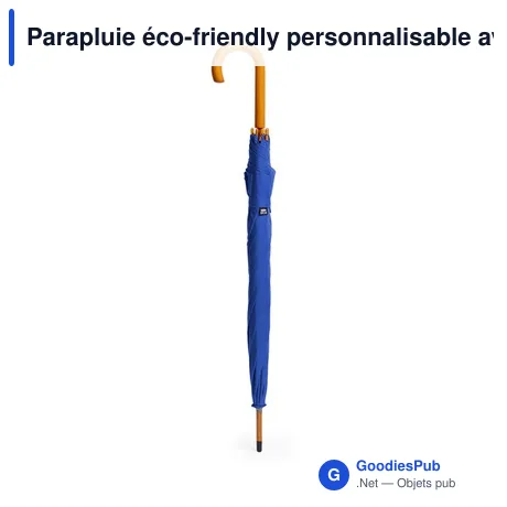 Parapluie éco-friendly personnalisable avec logo - Bonaf