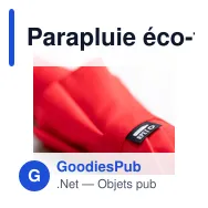Parapluie éco-friendly personnalisable avec logo - Bonaf - Miniature 4