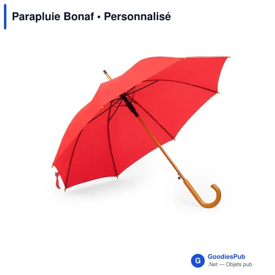 Parapluie éco-friendly personnalisable avec logo - Bonaf - Image 6