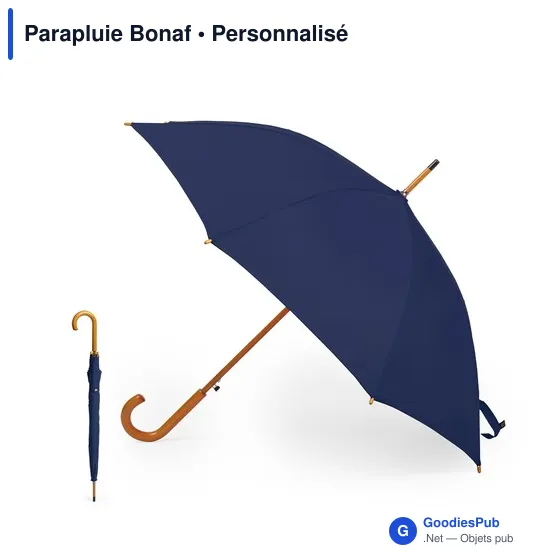 Parapluie éco-friendly personnalisable avec logo - Bonaf - Image 8