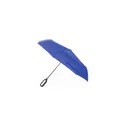 Variante bleu - Parapluie pliable personnalisable Brosmon avec logo