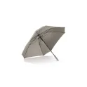 Variante Taupe - Parapluie carré personnalisable 27 pouces en pongée avec logo - Deluxe Square