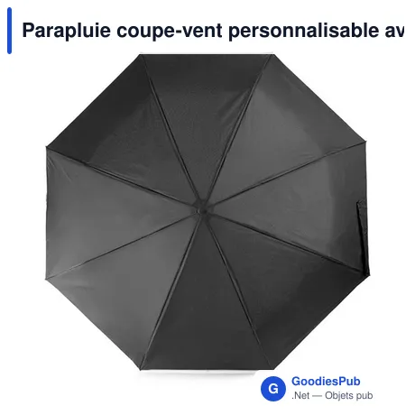 Parapluie coupe-vent personnalisable avec logo | Uksan