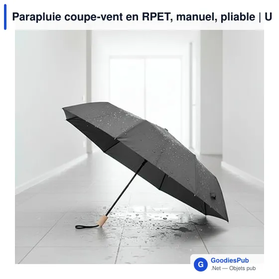 Parapluie coupe-vent personnalisable avec logo | Uksan - Image 2