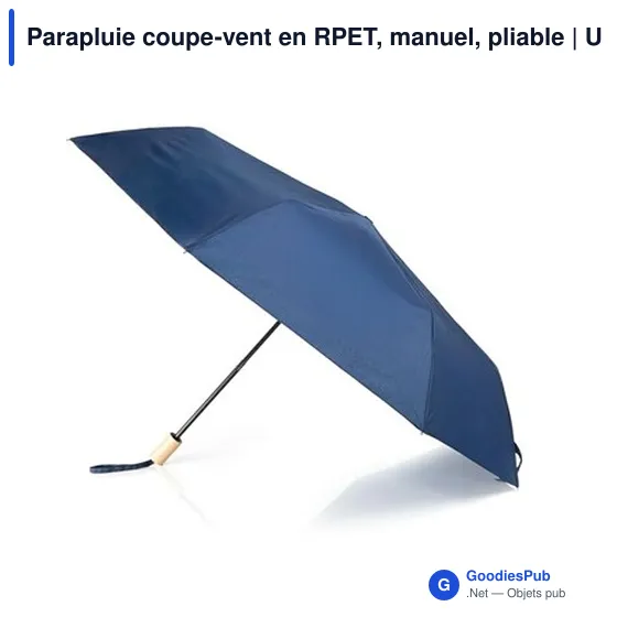 Parapluie coupe-vent personnalisable avec logo | Uksan - Image 12