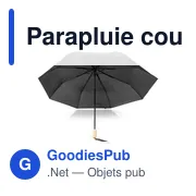 Parapluie coupe-vent personnalisable avec logo | Uksan - Miniature 3