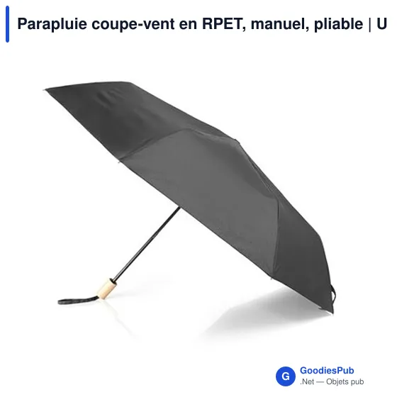 Parapluie coupe-vent personnalisable avec logo | Uksan - Image 4