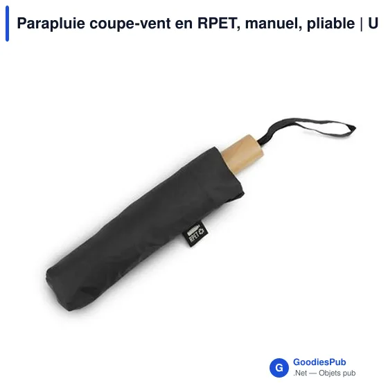 Parapluie coupe-vent personnalisable avec logo | Uksan - Image 6