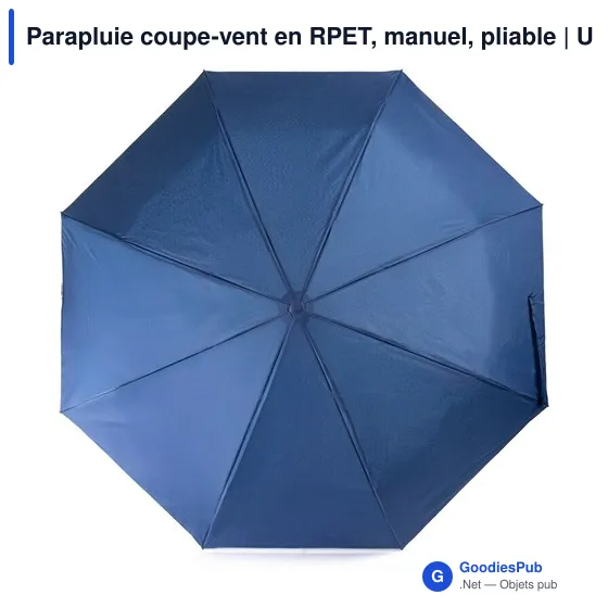 Parapluie coupe-vent personnalisable avec logo | Uksan - Image 9