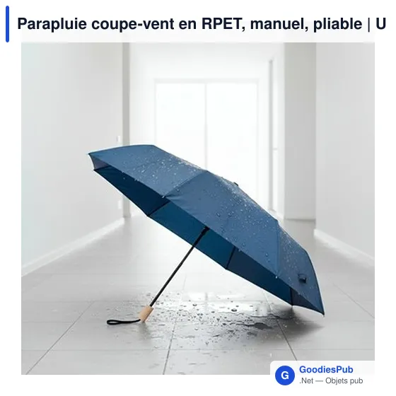 Parapluie coupe-vent personnalisable avec logo | Uksan - Image 10