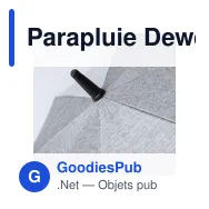 Parapluie Dewey - Miniature 4