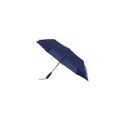 Variante bleu marine - Parapluie pliable personnalisable Elmer avec logo