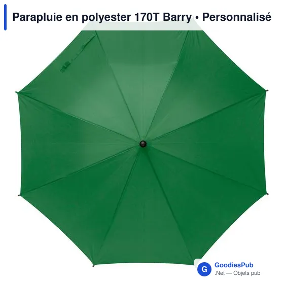 Parapluie en polyester 170T Barry - Image 9
