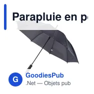 Parapluie en polyester 170T Rachel - Miniature 10