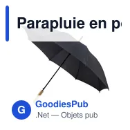 Parapluie en polyester 190T Frida - Miniature 2